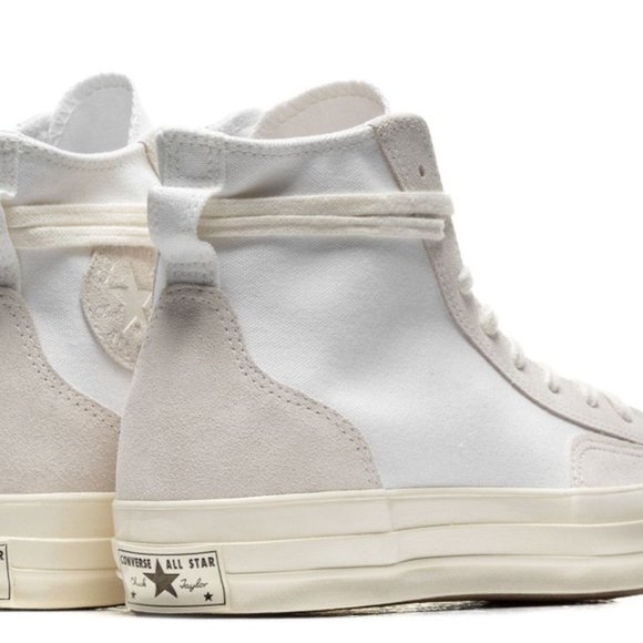 Converse Chuck 70 Hi Final Club 168605C White Egret Men Fear of God NEW - Picture 4 of 11